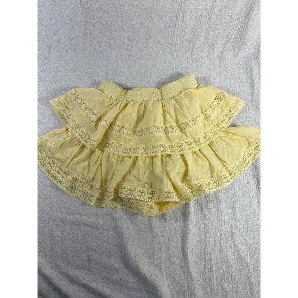 2- Altar'd State Raleigh Layered Lace Shorts Womens XS Denim Mini Academia Boho‎ - Picture 9 of 14